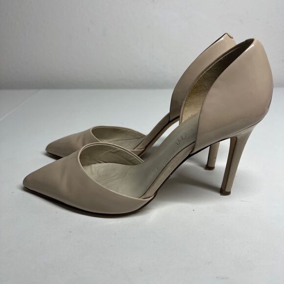 ALDO Genuine Leather Nude Pointy Heels Women’s Size 7,5 - Picture 4 of 9